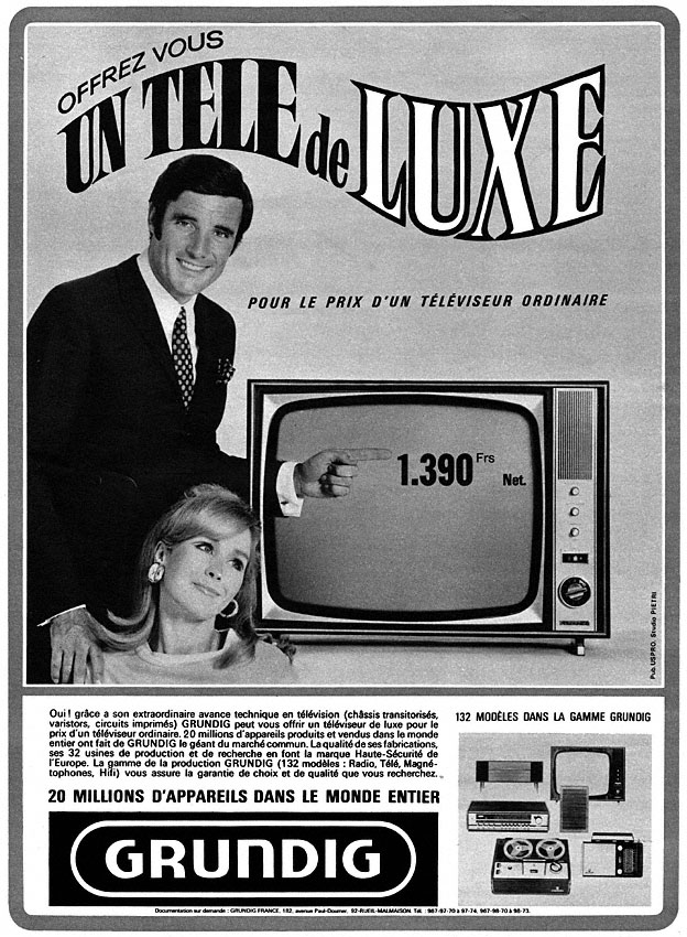 Publicité Grundig 1967
