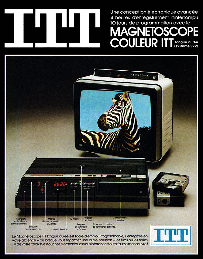 Publicité ITT Oceanic 1979