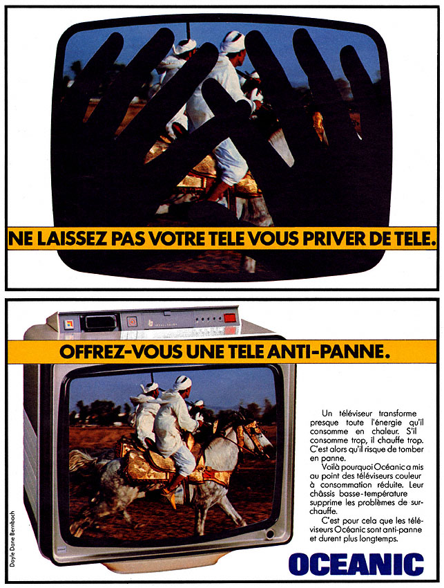 Publicité ITT Oceanic 1981
