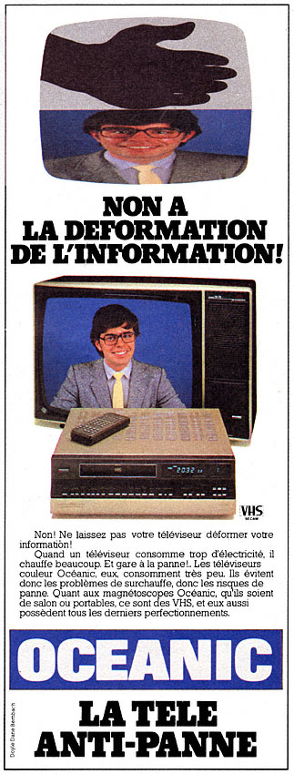 Publicité ITT Oceanic 1982