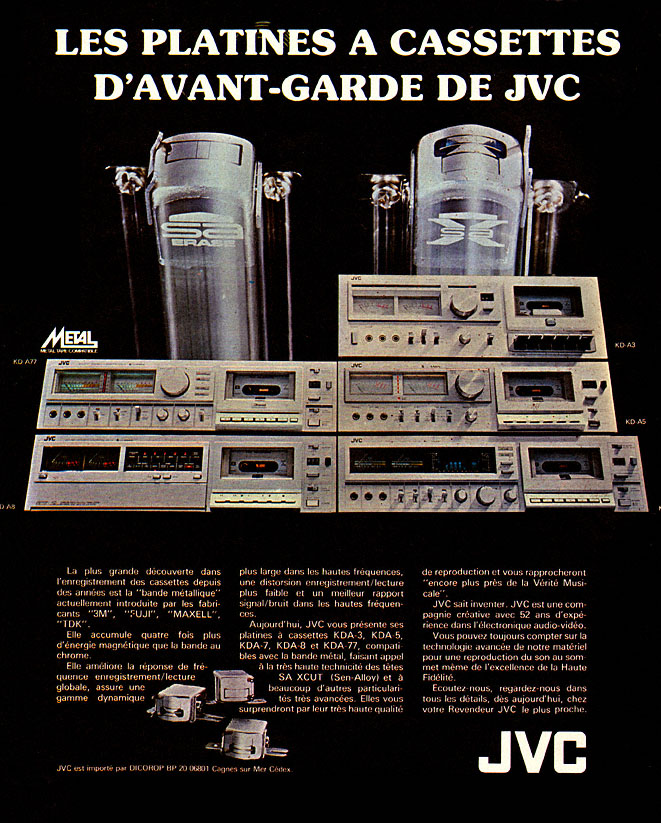 Publicité Jvc 1979