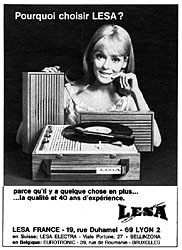 Publicit Lesa 1968