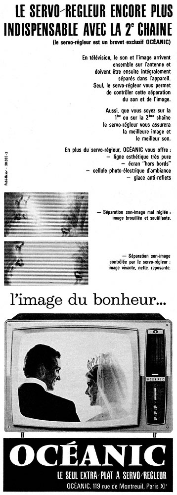 Publicité Oceanic 1961