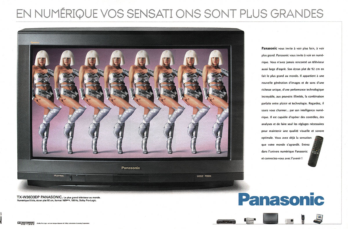 Publicité Panasonic 1997