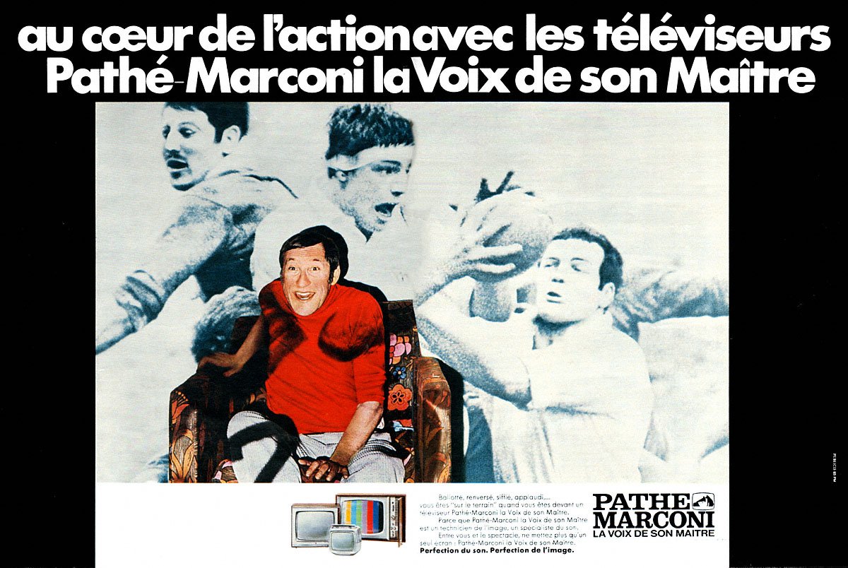 Publicit� Path� Marconi 1969