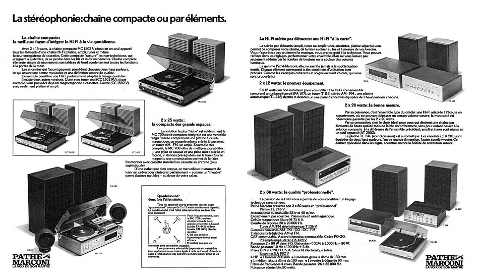 Publicité Path Marconi 1976