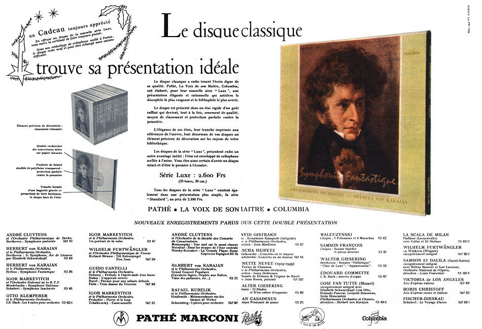 Publicité Path Marconi 1956