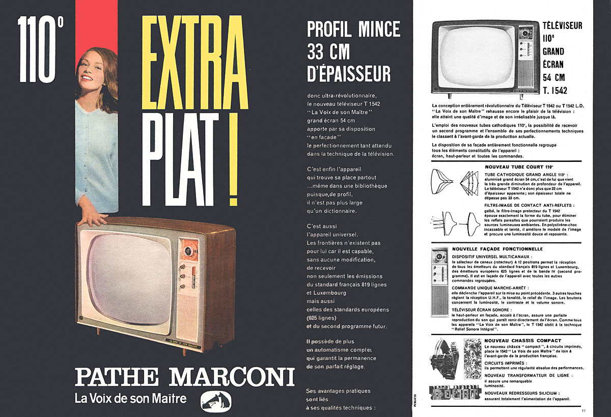 Publicité Path Marconi 1960