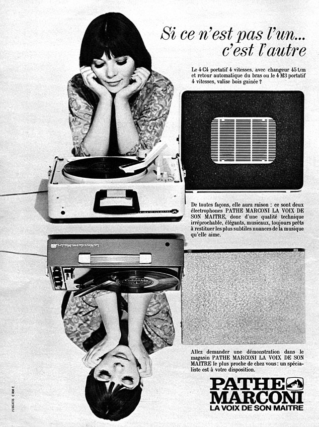 Publicité Path Marconi 1965