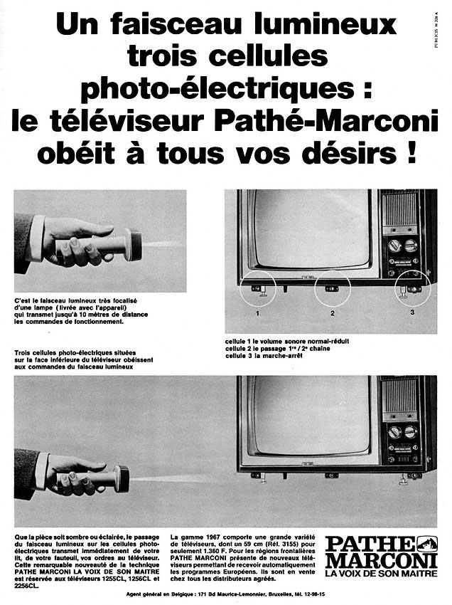 Publicité Path Marconi 1967