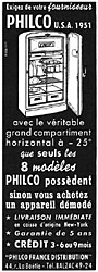 Publicit Philco 1951