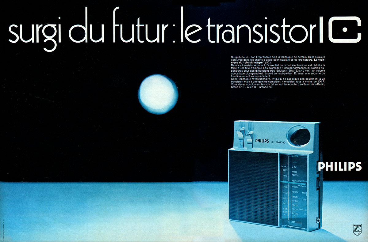 Publicit� Philips 1969