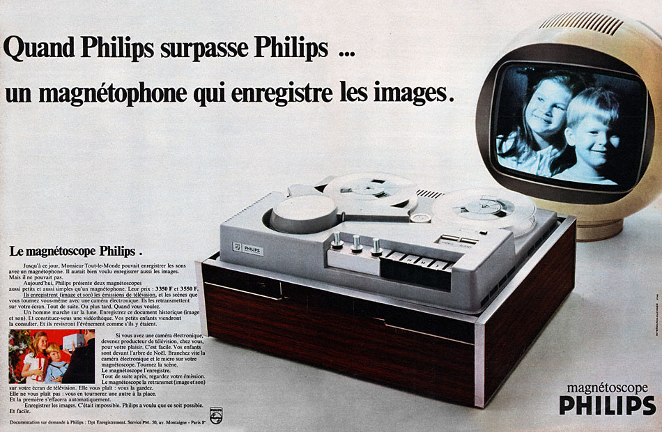 Publicité Philips 1970