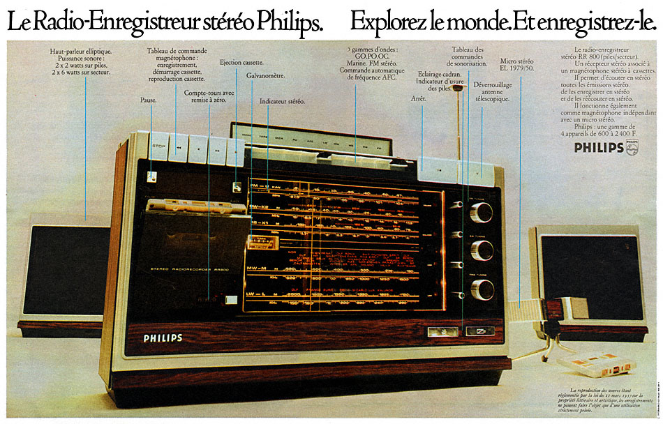 Publicité Philips 1972