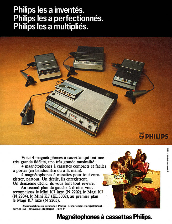 Publicité Philips 1972