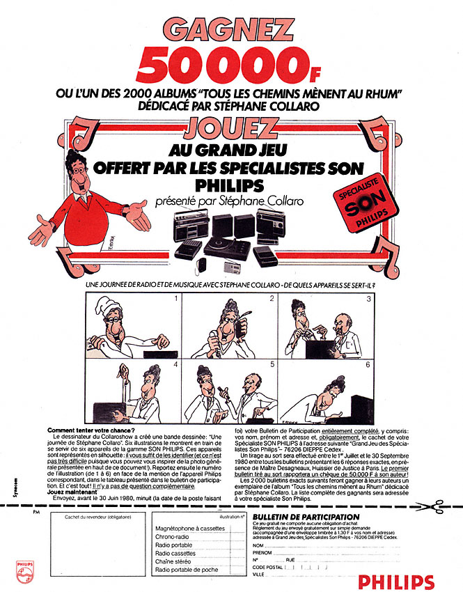 Publicité Philips 1980