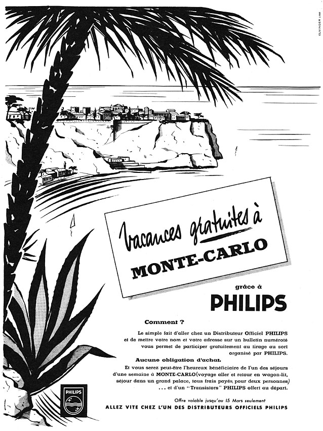 Publicité Philips 1959