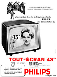 Publicit Philips 1959