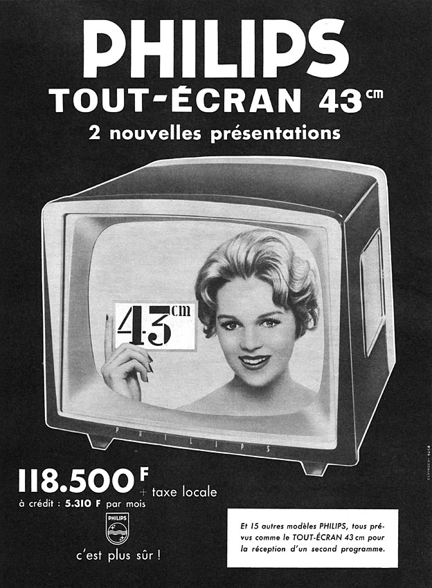 Publicité Philips 1959