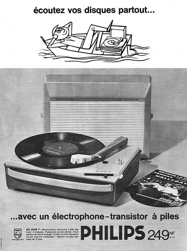 Publicité Philips 1962