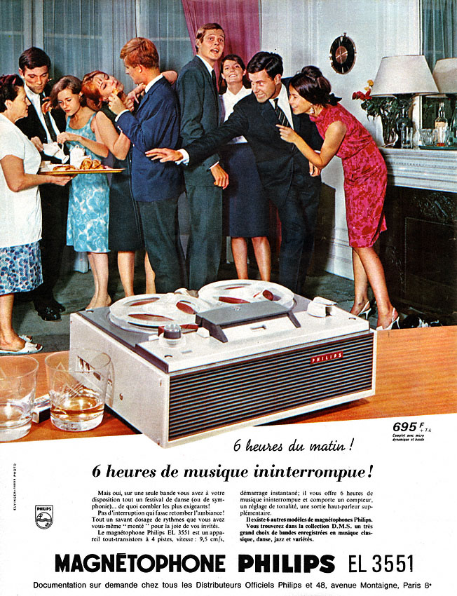 Publicité Philips 1964