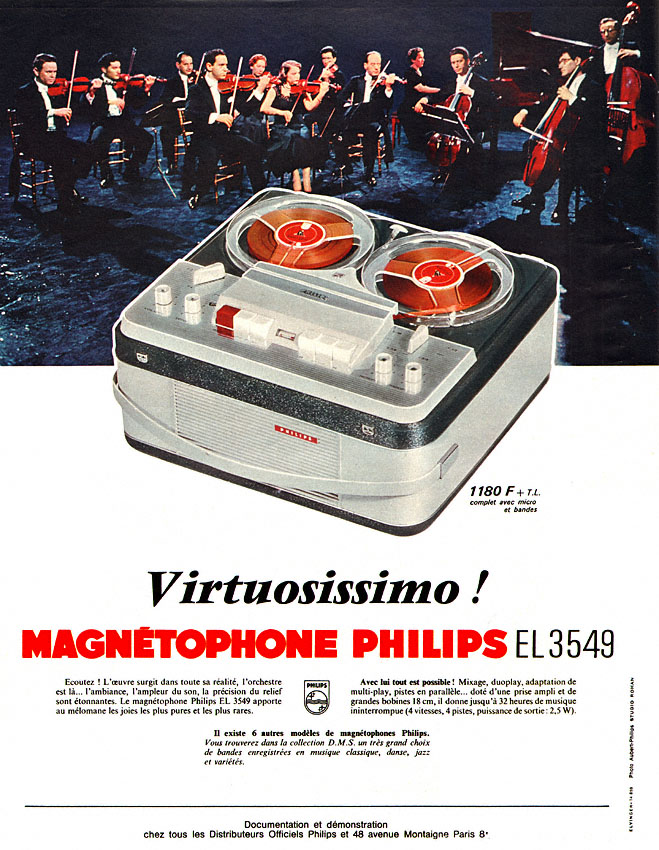 Publicité Philips 1964