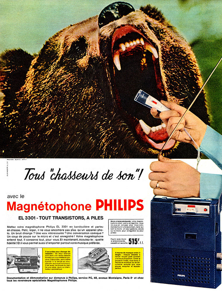 Publicit� Philips 1965