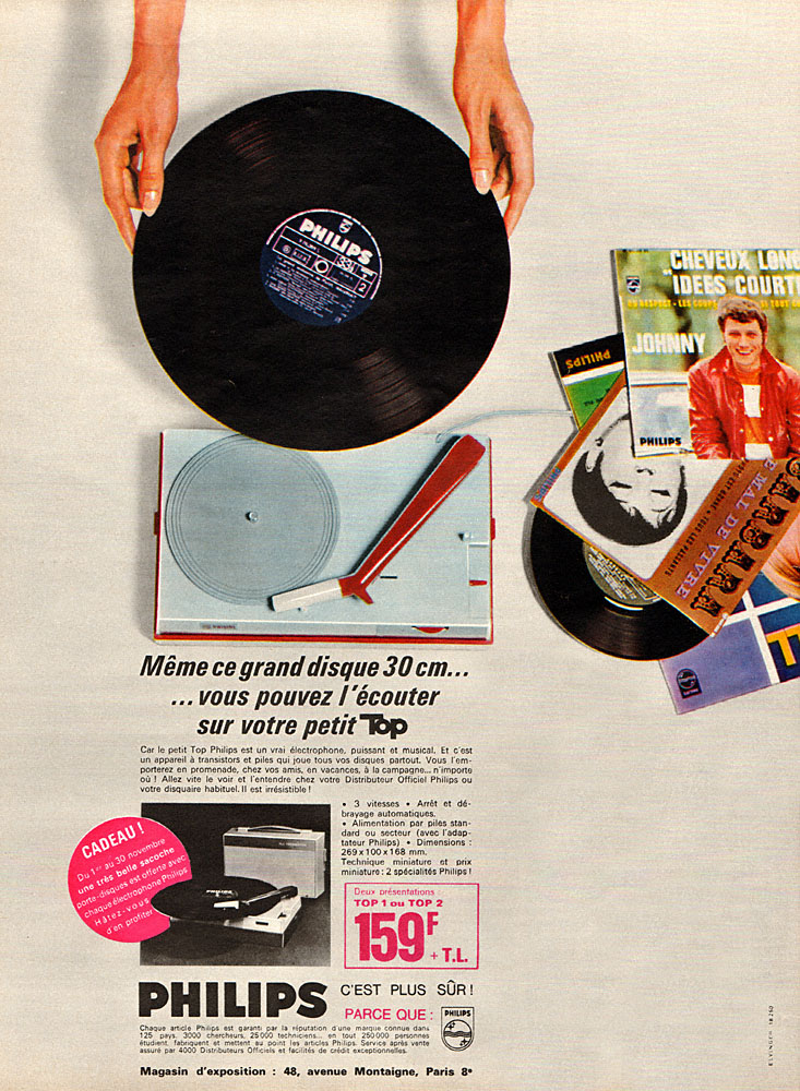Publicit� Philips 1966