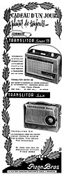 Publicit Pizon Bros 1958
