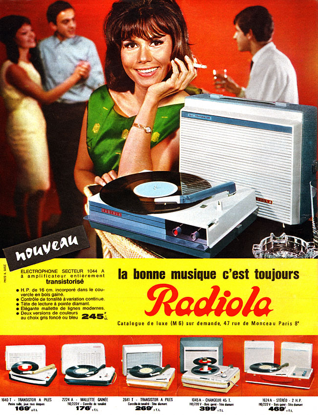 Publicité Radiola 1964