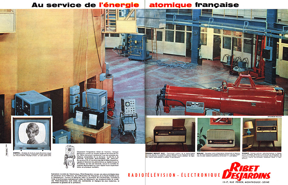 Publicité Ribet Desjardins 1959