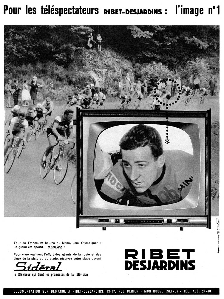 Publicité Ribet Desjardins 1960