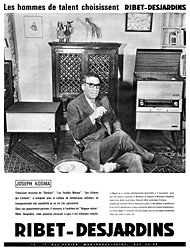 Publicit Ribet Desjardins 1960