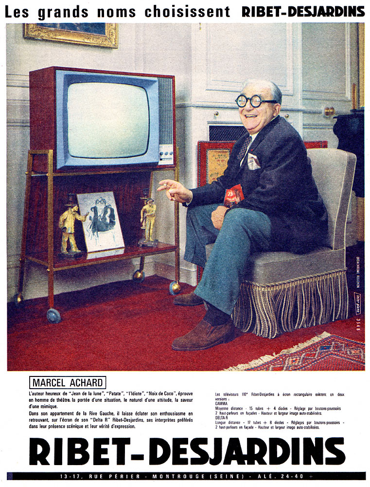 Publicité Ribet Desjardins 1961