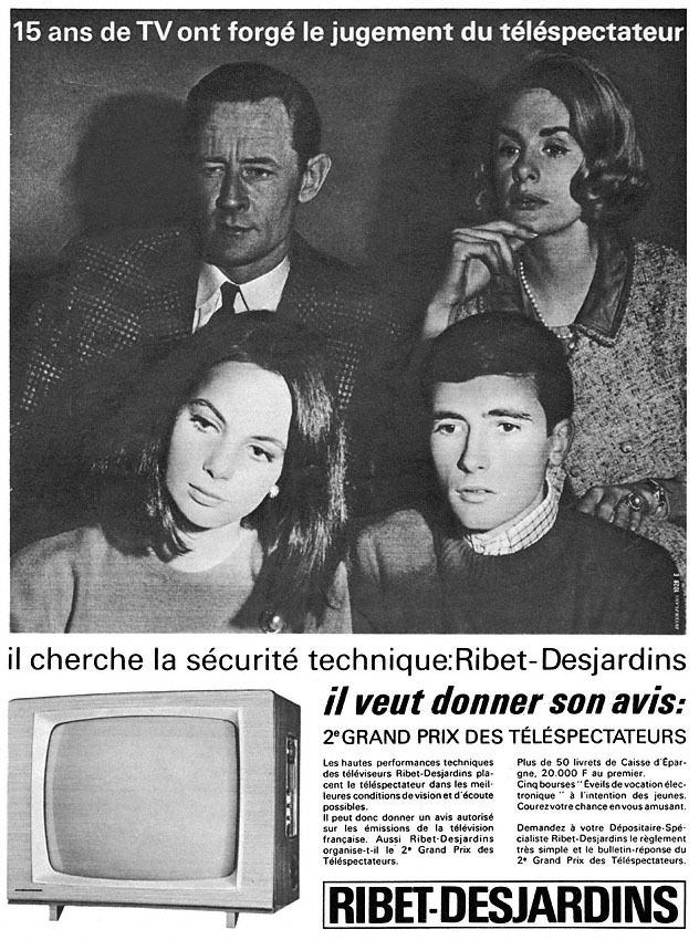 Publicité Ribet Desjardins 1964