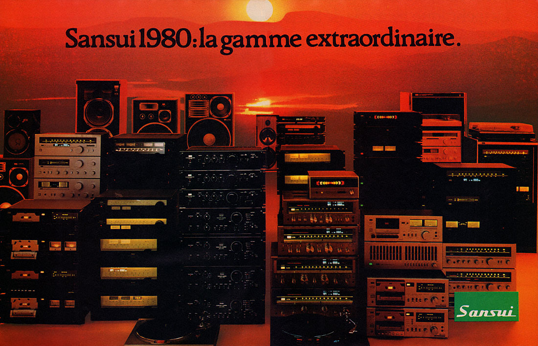 Publicité Sansui 1979