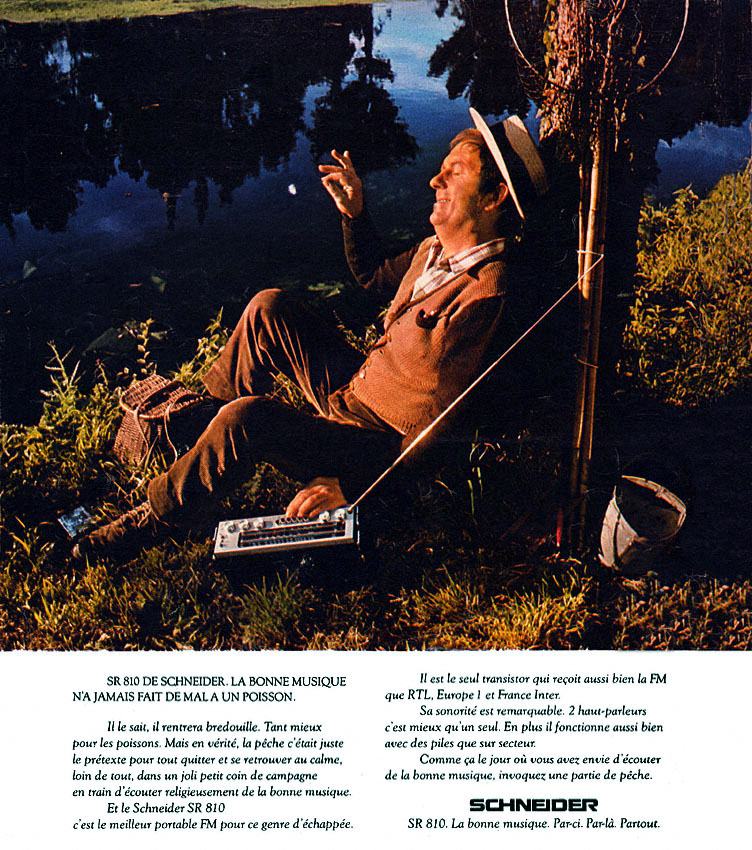 Publicité Schneider 1975