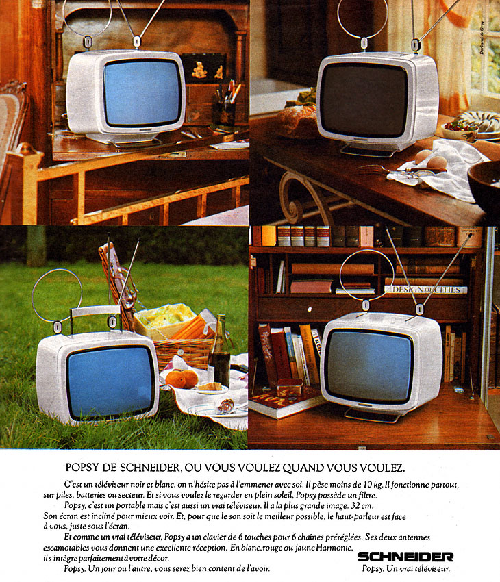 Publicité Schneider 1975