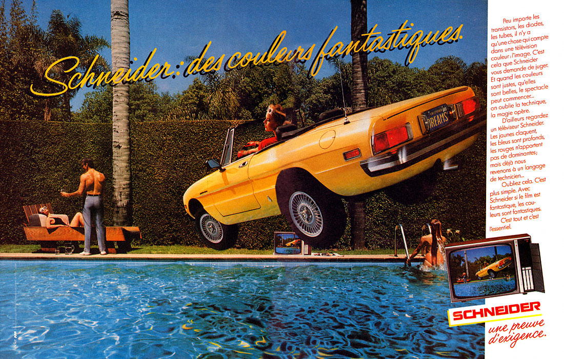 Publicité Schneider 1981