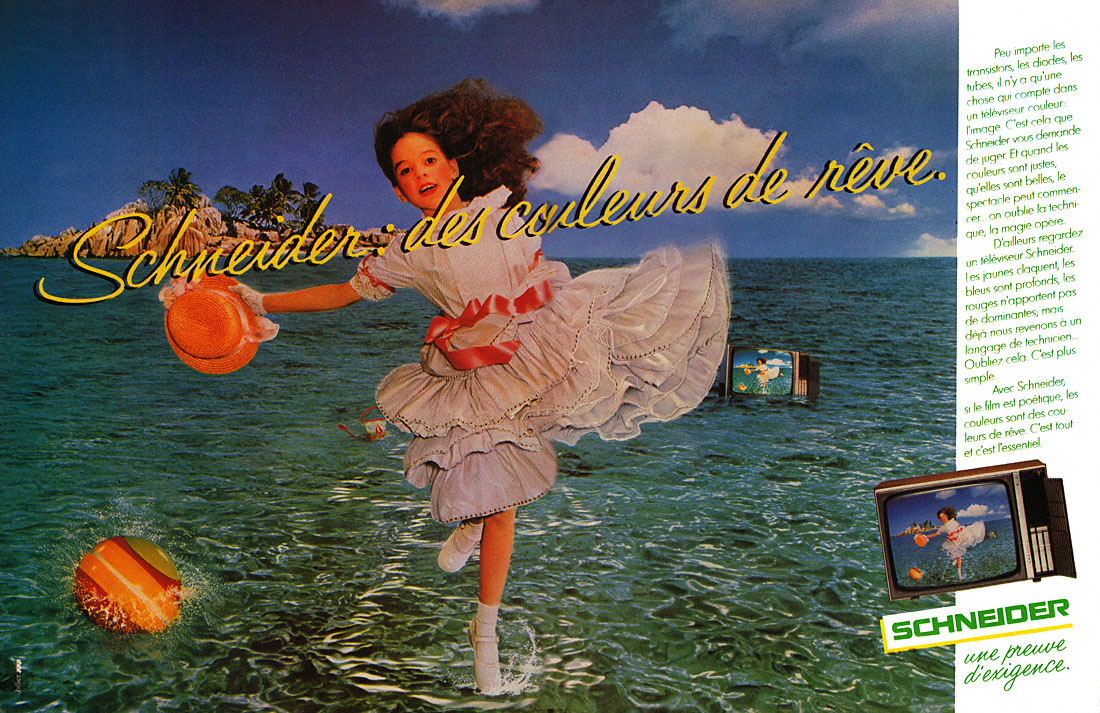 Publicité Schneider 1981