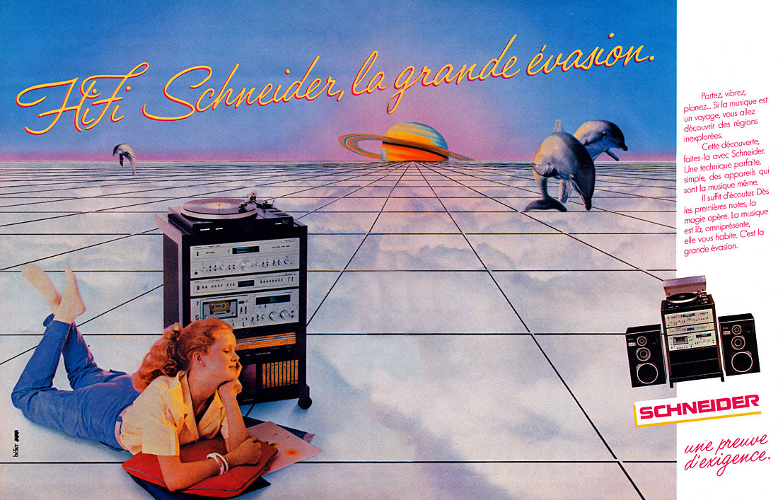 Publicité Schneider 1981
