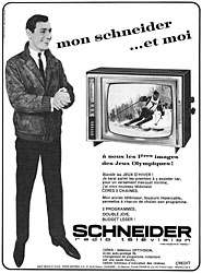 Publicit Schneider 1964
