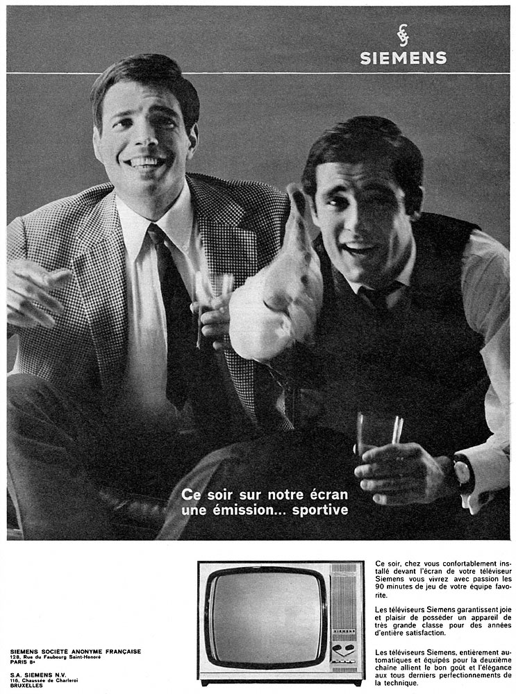 Publicité Siemens 1963