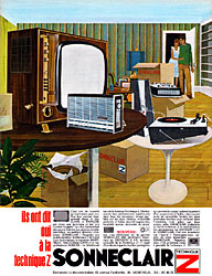 Publicité Sonneclair 1966