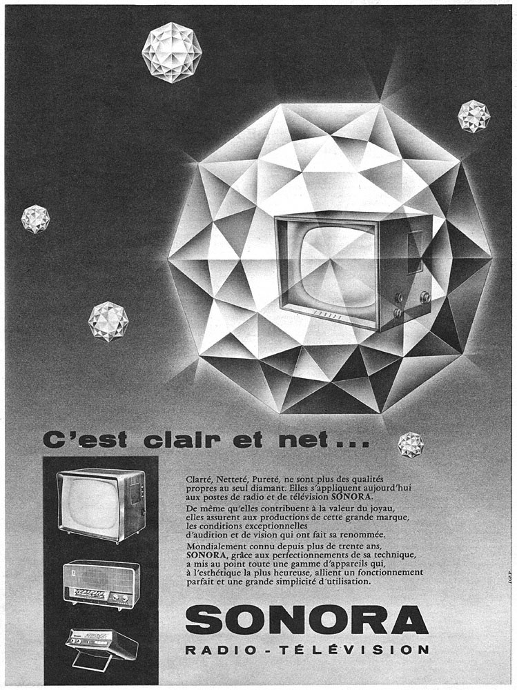 Publicité Sonora 1959