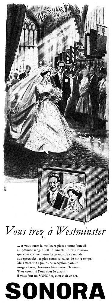 Publicité Sonora 1960