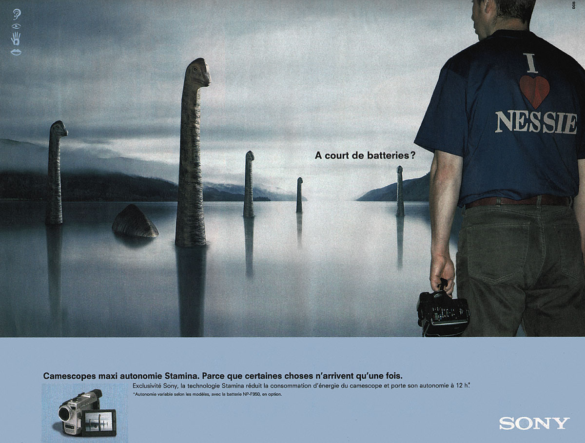 Publicité Sony 1998