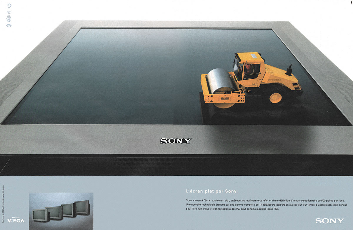 Publicité Sony 1999