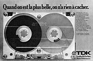 Publicit Tdk 1981