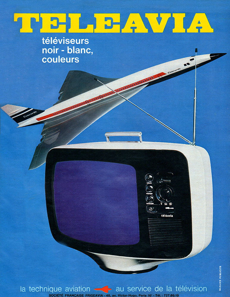 Publicit� Teleavia 1969